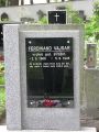 Náhled: Náhrobní kámen hrobu policejního vrchního strážmistra Ferdinanda Vajsara.