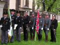 Náhled: Společné foto čestné jednotky po skončení slavnostního aktu složení služebního slibu nových policistů